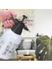 relaxdays Pumpsprühflasche in Schwarz - 1,5 l