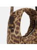 Les Visionnaires Greta Mini Essential Handtasche Leder 23 cm in leo print