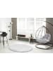 GMD Living Runder Hochflor-Teppich HEAVEN in Hellgrau