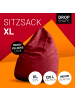 Lumaland Sitzsack In-& Outdoor 120l rot  rot