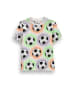 Coccodrillo Baumwoll-T-Shirt mit kurzen Ärmeln in weiß