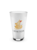 Mr. & Mrs. Panda Glas Fuchs Mama mit Spruch in Transparent