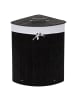 MCW Eckwäschekorb C21, Schwarz