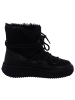 Palpa Damenschnürrstiefel warm flach  in schwarz