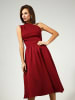 Awesome Apparel Kleid in Bordeaux