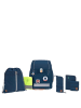 Lässig LÃ¤ssig School Set Boxy Unique - Schulranzen Set 7tlg. in Navy