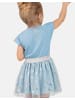 Denokids Dress Swan&Stars in Light Blue