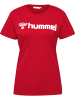 Hummel Hummel T-Shirt S/S Hmlgo Multisport Damen in TRUE RED