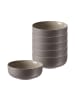 6er Set Müslischalen Jasper in Taupe ø 14.0 cm