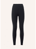 Hessnatur Basic Leggings in schwarz