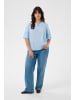 KAFFE curve Bluse langarm KCvaleria Regular fit in Windsurfer