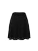 Trussardi Jeans Schwarz Viskose Damen Rock