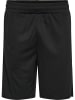 Hummel Hummel Shorts Hmlte Training Herren Feuchtigkeitsabsorbierenden in BLACK