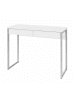 ebuy24 Schreibtisch Fula Weiß 102 x 40 cm