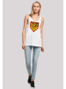 F4NT4STIC Tanktop Kiss Rock Band Army Logo in weiß