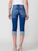 KOROSHI Caprihose aus denim in blau