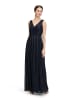Vera Mont Abendkleid mit Plissee in Blue/Black