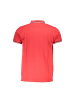 cavalli CLASS Rotes Baumwoll-Polohemd