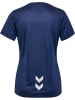 Hummel T-Shirt "Hmlrun Jersey S/S Woman" in Schwarz