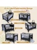 COSTWAY 5 in 1 Babybett in Anthrazit