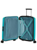 American Tourister Aerostep - 4-Rollen-Kabinentrolley 55 cm erw. in turquoise tonic