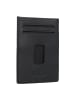 PICARD London 1 Kreditkartenetui RFID Schutz Leder 10 cm in schwarz