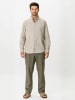 TeeShoppen Hemd Linen Blend in Sand