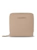 Lazarotti Bologna Leather Medium Zip-Around Geldbörse Leder 10 cm sand