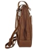 Cluty Rucksack echt Leder in cognac