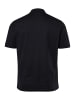 Men Plus Poloshirt in schwarz