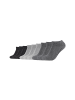 camano Sneakersocken 9er Pack dark grey mix