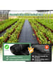 COSTWAY Unkrautvlies 50x1m-60 g/m² in Schwarz