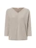 Street One Langarmshirt in beige mehrfarbig