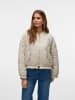 Vero Moda Blousonjacke in Silver Lining