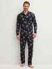 Calida Pyjama in saphir blue