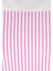 Swirly Women Plus Size Blouse in light pink stripes