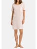 Hanro Nachthemd Cotton Deluxe in Crystal Pink