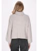 DreiMaster Klassik Damen Pullover in Grau Melange