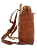 SPIKES & SPARROW Rucksack echt Leder in cognac