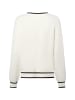 Liu Jo Strickpullover Maglia chiusa in ecru schwarz - 0001