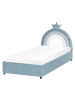 Beliani Kinderbett GRISETOT in Blau/Schwarz - (W) 97 x (H) 106 x (L) 210 cm