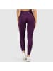 SMILODOX Leggings Cetrina Scrunch in Dunkel Lila