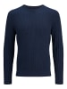 Jack & Jones Strickpullover in Navy Blazer