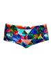 Funky Trunks Palm Prism Schwimmhose schnelltrocknend und chlorresistent in bunt