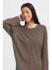 b. young Strickpullover BYMMORLA Loose fit in Walnut Melange