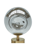 Beliani Tischleuchten BOYD in Messing/Silber - (W) 20 x (H) 45 x (L) 20 cm
