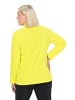 Ulla Popken Sweatjacke in limette