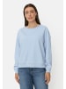 Camel Active Sweatshirt aus Baumwollgemisch in Hellblau