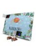 Mr. & Mrs. Panda Adventskalender Spinne Agathe Freude mit Spruch in Eisblau