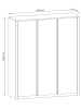 Feldmann-Wohnen Kleiderschrank Montana Eiche Lefkas 166,3 / 53,3 / 196,6cm